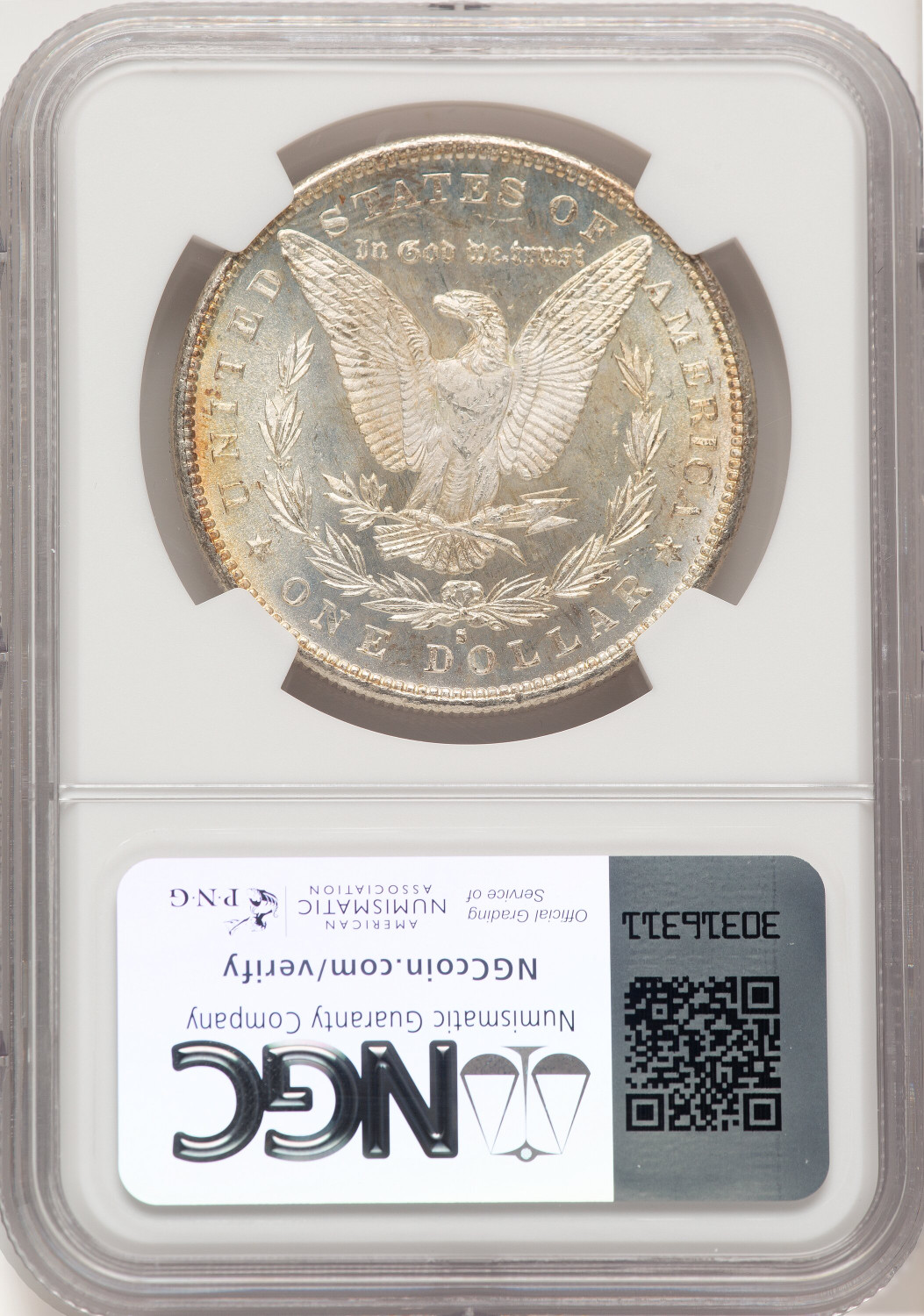 1879-S Morgan Dollar NGC MS67+ (779781002). Second image.