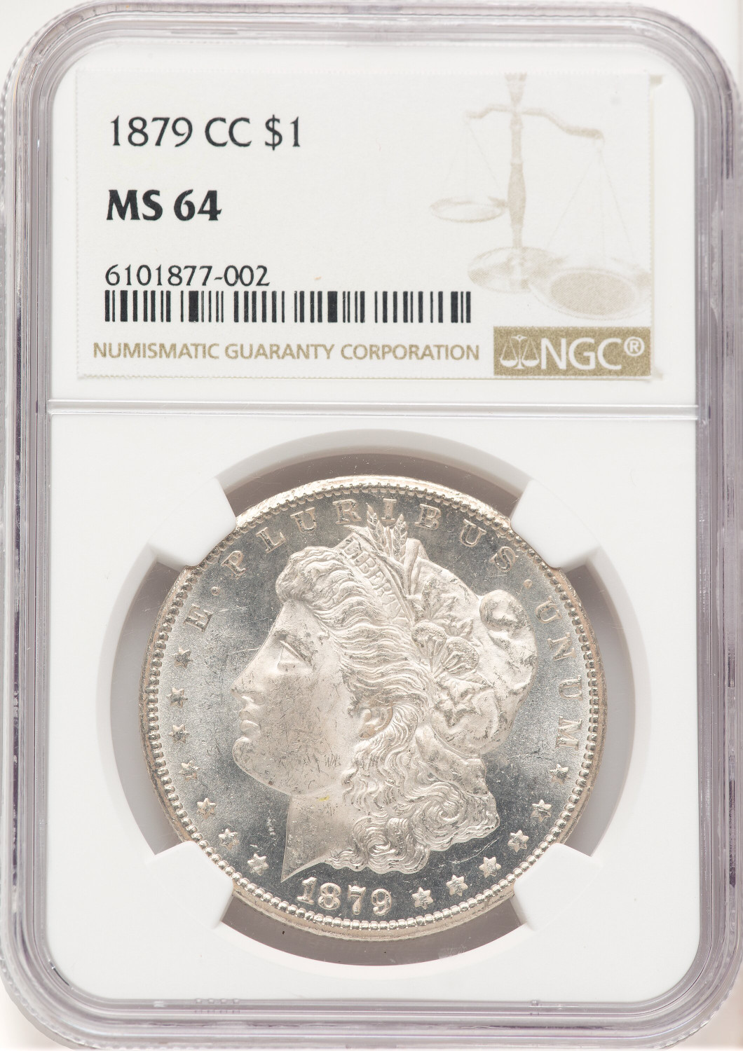 1879-CC Morgan Dollar NGC MS64 (780000002)