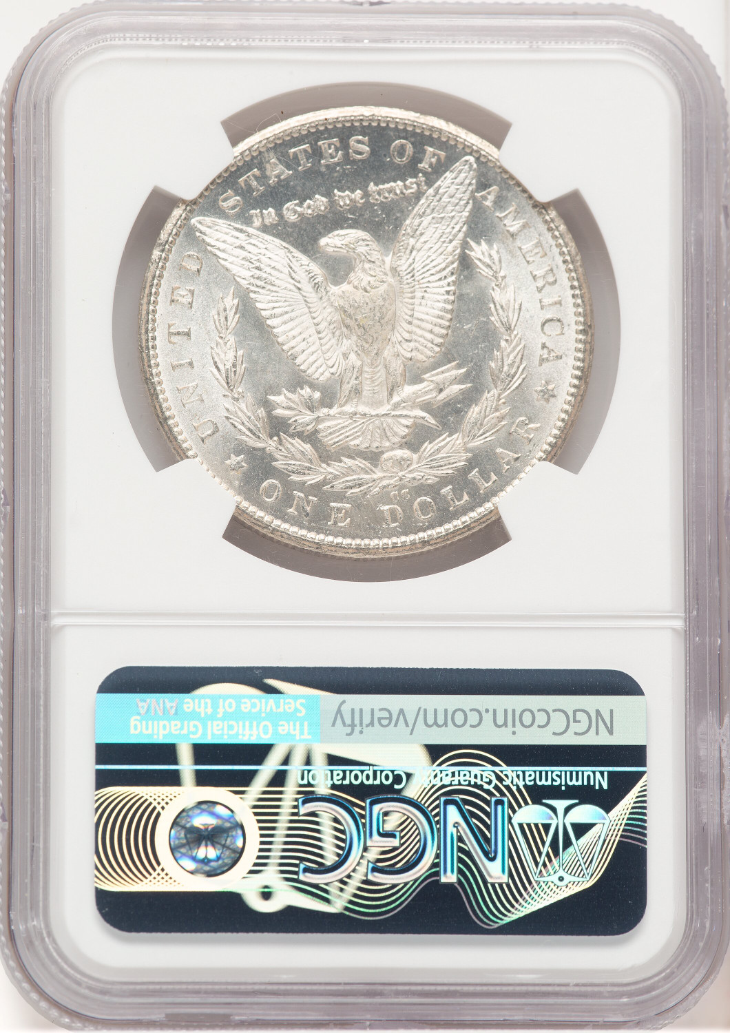 1879-CC Morgan Dollar NGC MS64 (780000002). Second image.