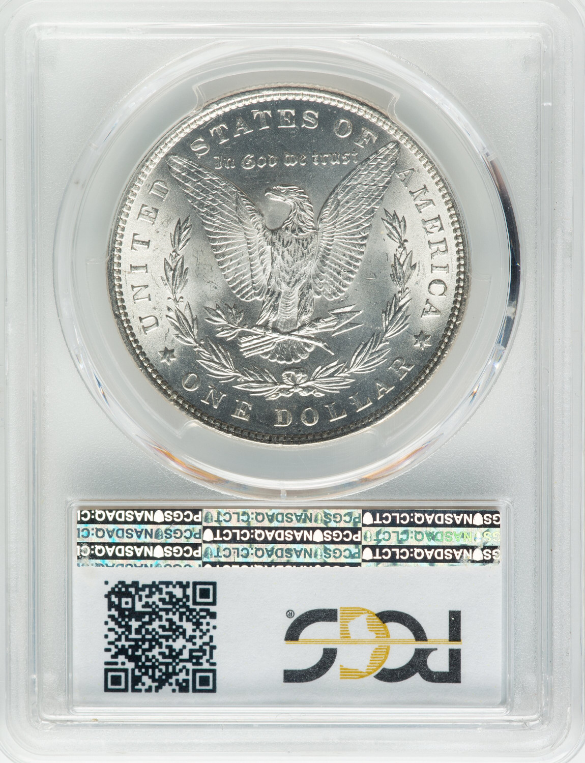 1882 Morgan Dollar PCGS MS66 (779778007). Second image.