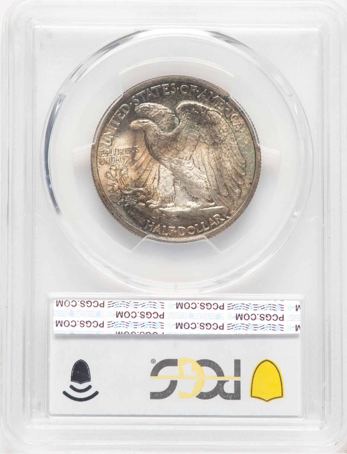 1919 50C Walking Liberty Half Dollar PCGS MS67. Second image.