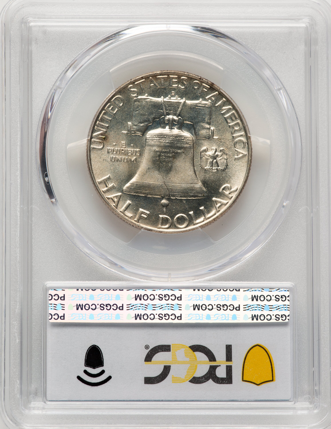 1954-D 50C FL Franklin Half Dollar PCGS MS67 (521316008). Second image.