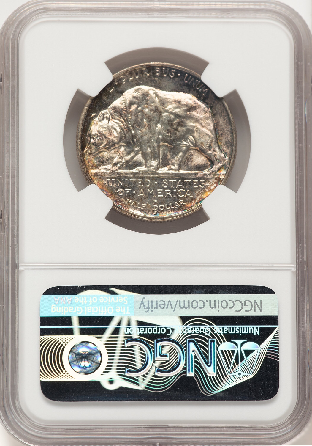 1925-S 50C California Commemorative Silver NGC MS67 (780405014). Second Image