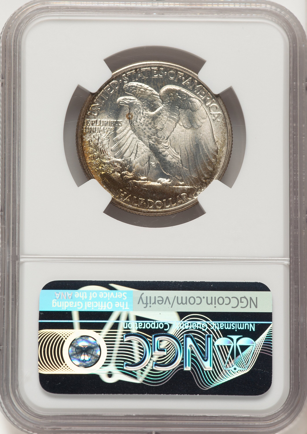 1943 50C Walking Liberty Half Dollar NGC MS68 - LCR Coin
