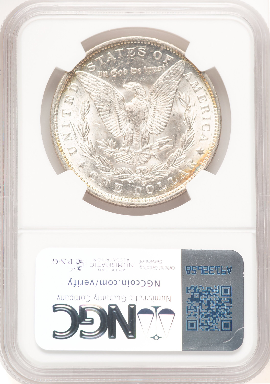 1891-O Morgan Dollar NGC MS64 (781093004) - LCR Coin