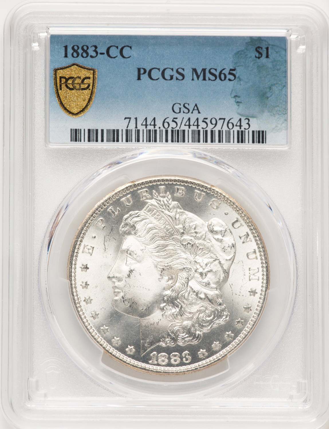 1883-CC Morgan Dollar PCGS MS65 (522273027) - LCR Coin