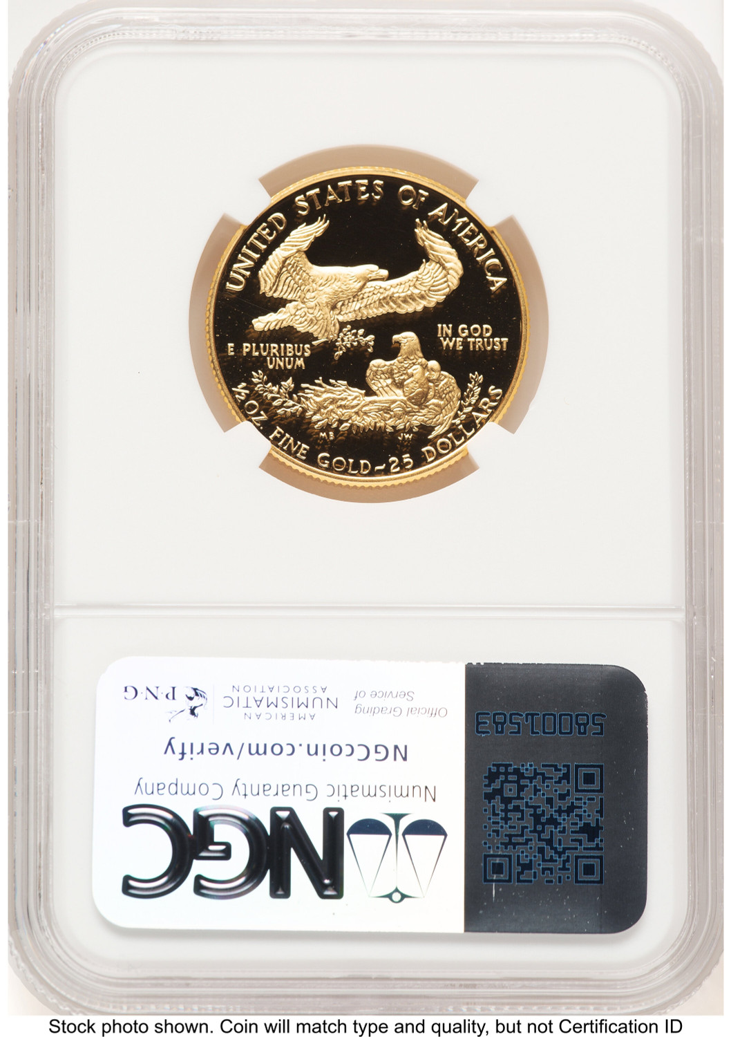 [世界に１枚だけ！]20thゴールドレアPSAセット 1989-P Proof Gold Eagle 1/2 oz Brown Label NGC PF70 (522240256