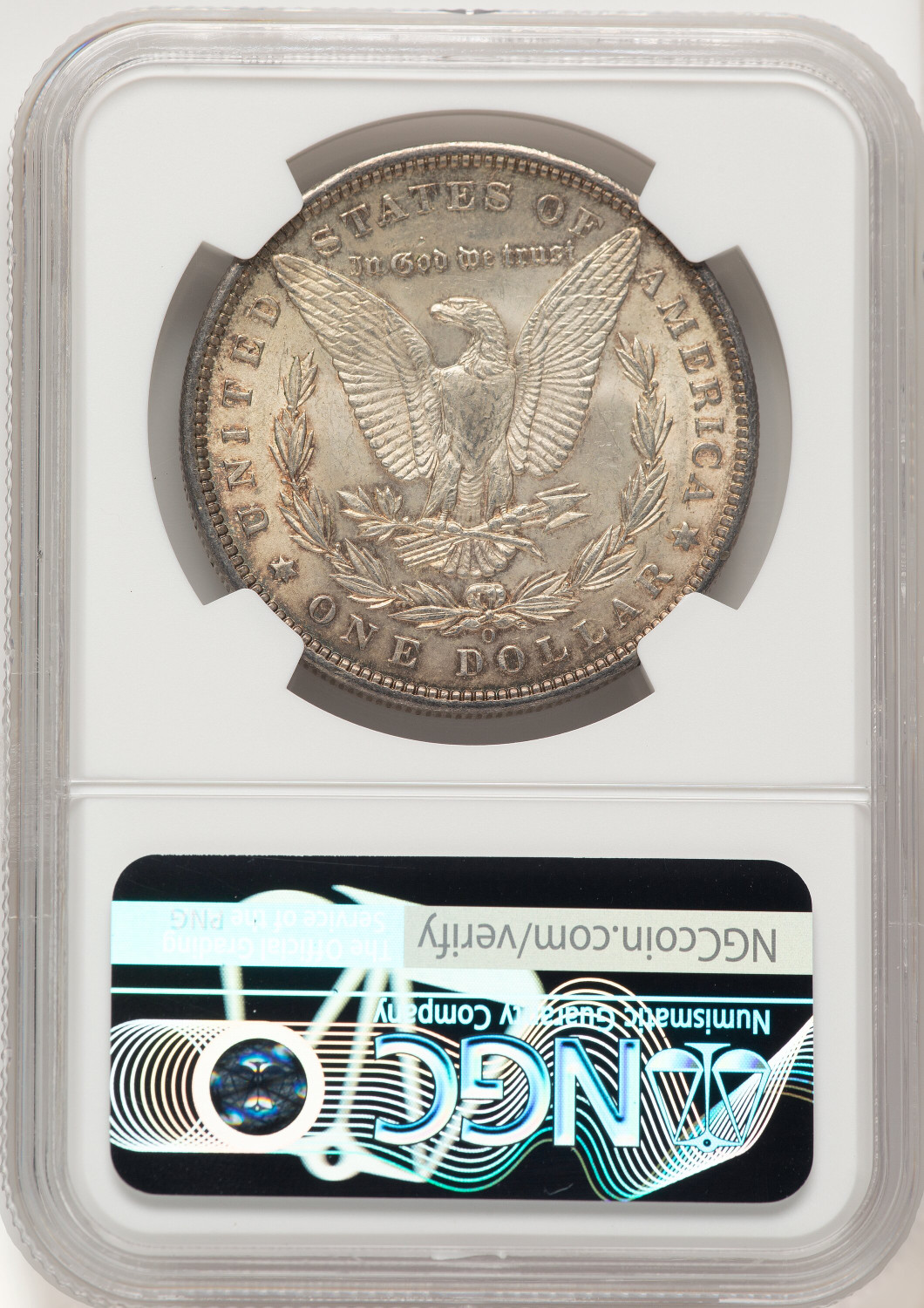 1897-O Brown Label Morgan Dollar NGC MS62 - LCR Coin