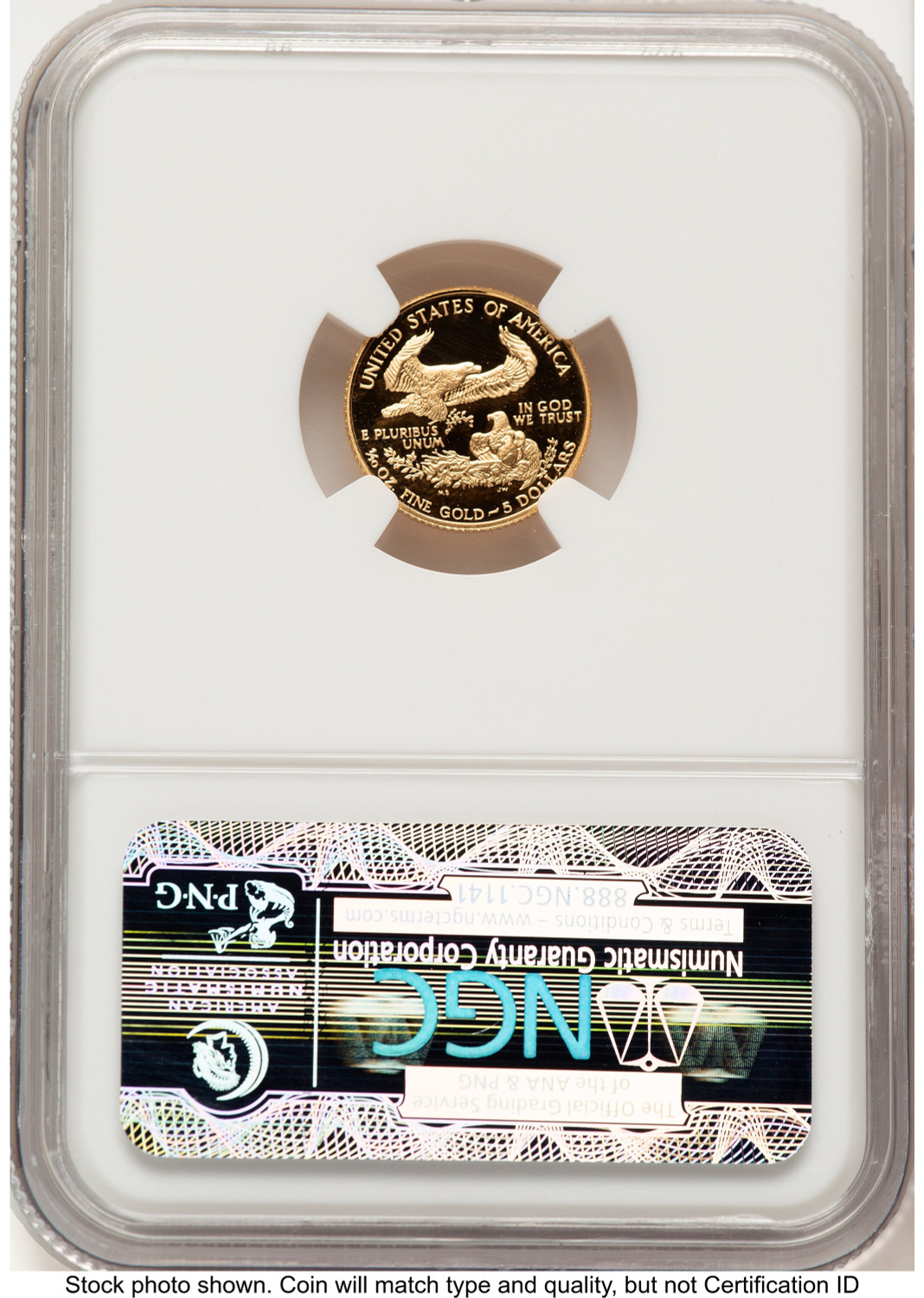 1988-P Proof Gold Eagle 1/10 oz Brown Label NGC PF70 - LCR Coin