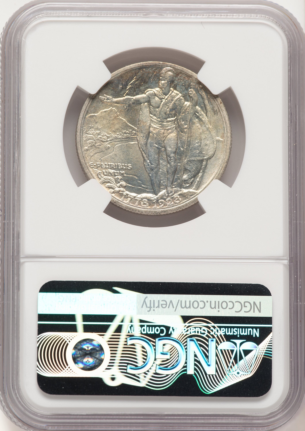 1928 50C Hawaiian Commemorative Silver NGC MS65 - LCR Coin