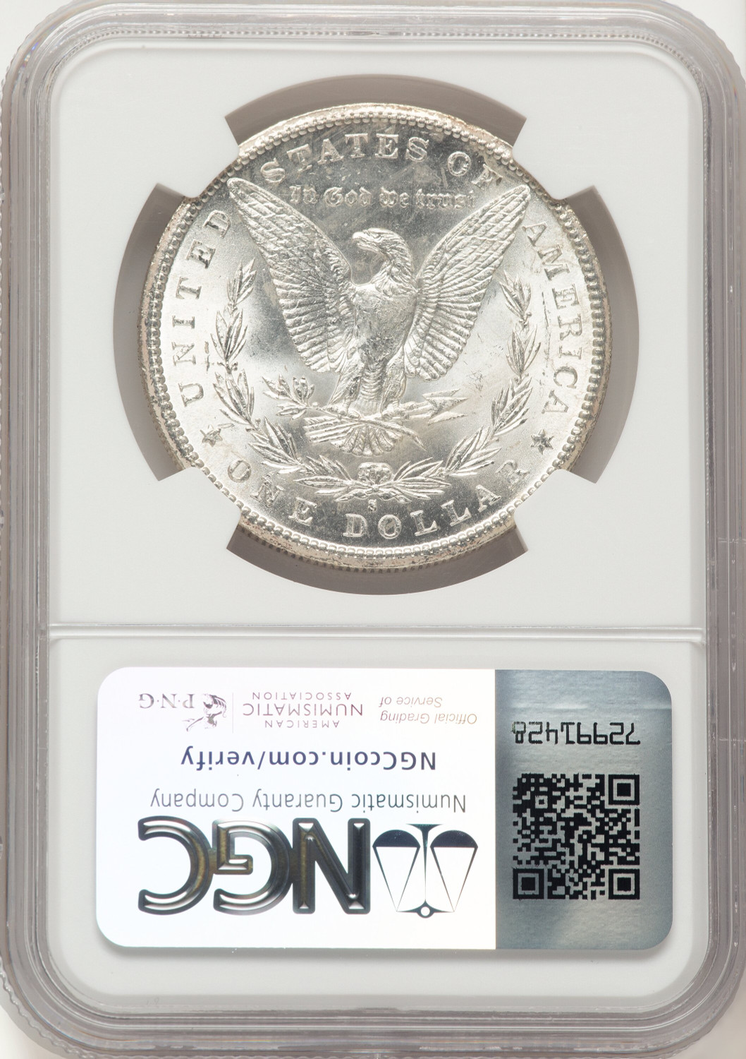 1887-S Morgan Dollar NGC MS63 - LCR Coin