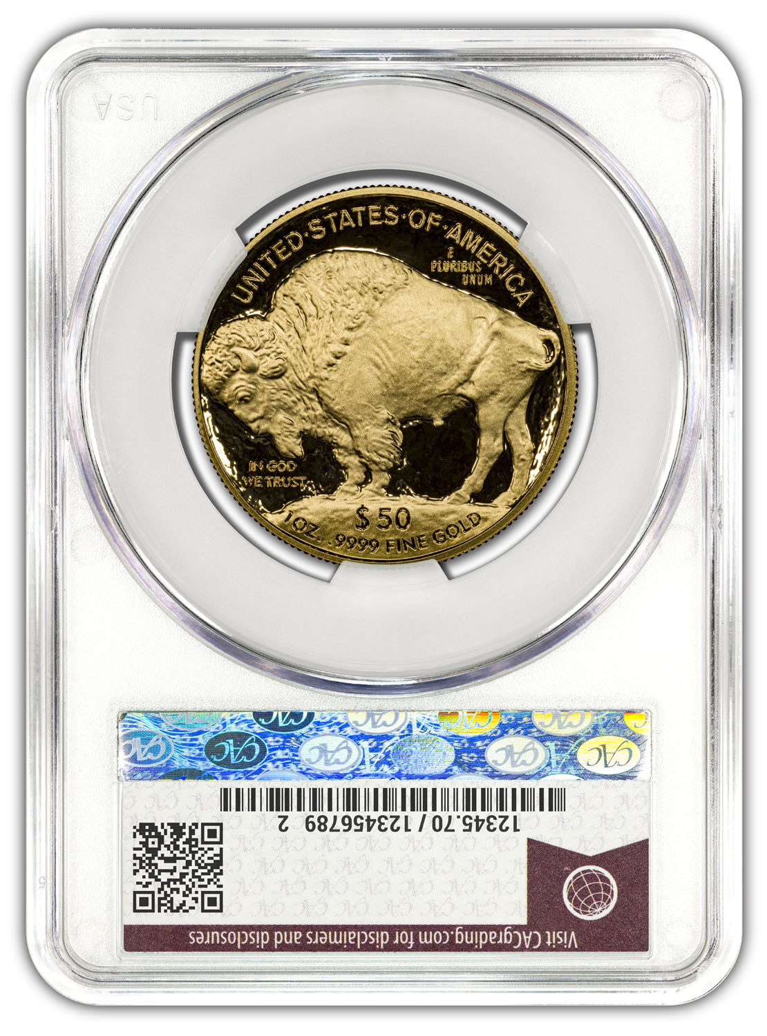 2026-W 1 oz Proof Gold Buffalo Battlefield 250 Liberty Bell CAC