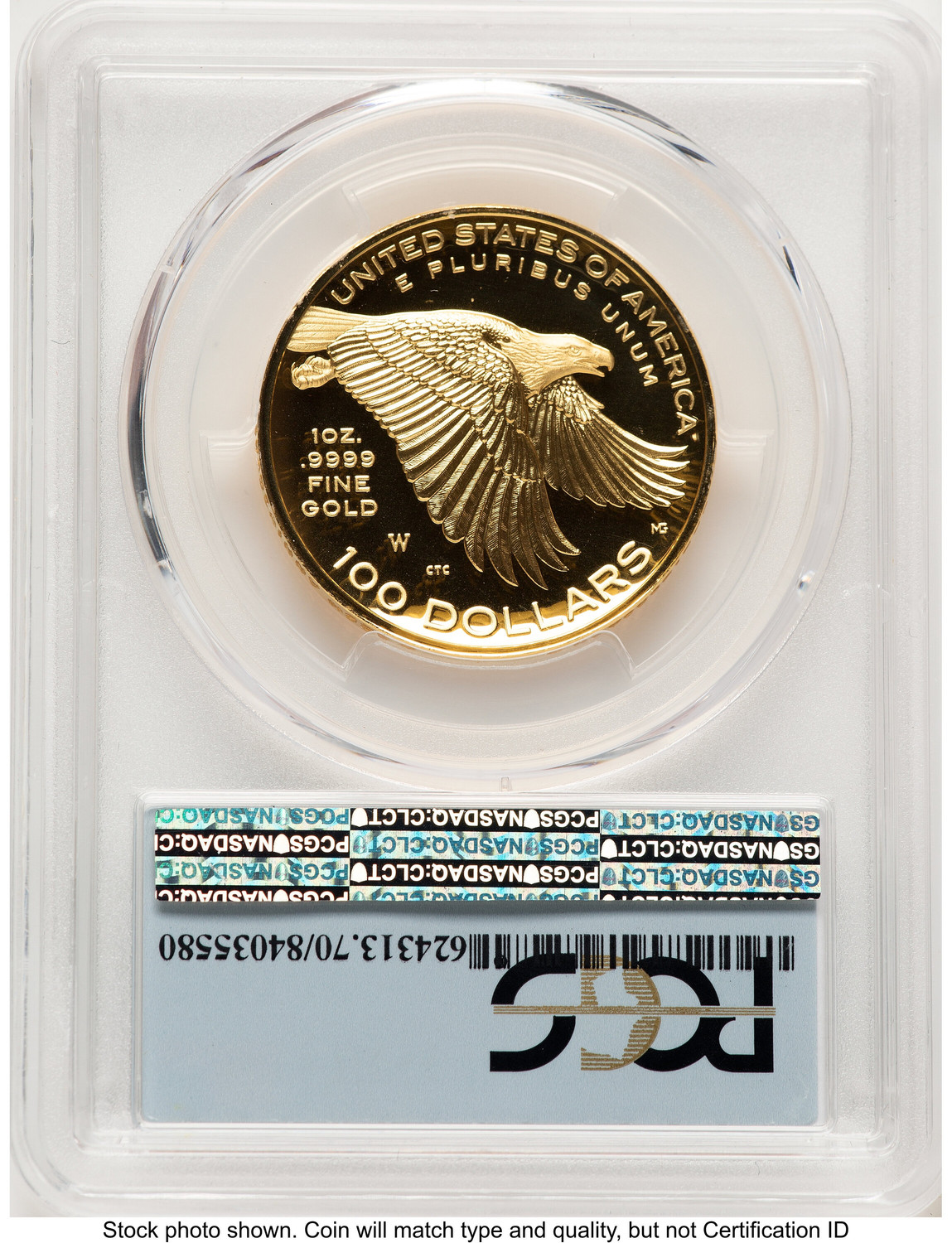 2017-W G$100 American Liberty High Relief FDI Flag PCGS PR70 - LCR