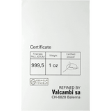 1 oz Palladium Bar .9995 (Random Mint)