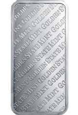 10 oz Golden State Mint Silver Bar