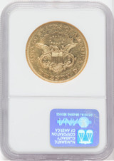 1850-O $20 Liberty Double Eagle NGC AU55