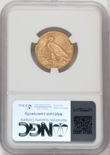 1909 $5 Indian Half Eagle NGC MS64 (768136050)