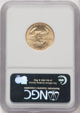 1987 $10 Quarter-Ounce Gold Eagle NGC MS70