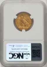 1912 $5 Indian Half Eagle NGC MS64 (771419008)