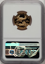 2018-W G$10 Quarter Ounce Gold Eagle Ed Moy NGC PF70