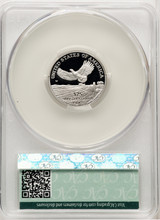 2000-W $25 Quarter-Ounce Platinum Eagle Statue of Liberty Brown Label CACG PR70