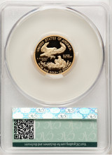 2016-W $10 Quarter-Ounce Gold Eagle 30th Anniversary Brown Label CACG PR70
