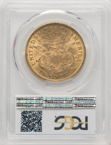 1872 $20 Liberty Double Eagle PCGS MS61 (771831015)