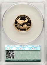 2007-W $10 Quarter-Ounce Gold Eagle CACG PR70
