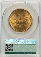 1896-S $20 Liberty Double Eagle CACG MS62 (507266051)