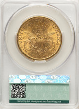 1897-S $20 Liberty Double Eagle CACG MS62 (775434010)
