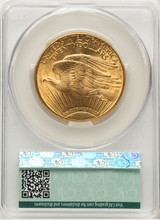 1915-S $20 Saint-Gaudens Double Eagle CACG MS63 (177269396)