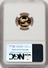 2020-W $5 One-Tenth Ounce Gold Eagle Brown Label NGC PF70 (520505052)