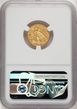 1913 $2.50 Brown Label Indian Quarter Eagle NGC MS63+