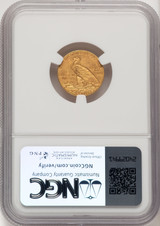 1911-D $2.50 Indian Quarter Eagle NGC MS64+