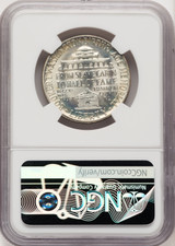 1949 50C Booker T. Washington Commemorative Silver NGC MS67+