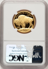 2008-W $25 Half-Ounce Gold Buffalo Brown Label NGC PF70