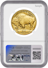 2025-W $50 Proof Gold Buffalo FDI Buffalo Label NGC PF70
