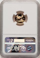 2015-W $5 Tenth-Ounce Gold Eagle Eagle Frame NGC PF70