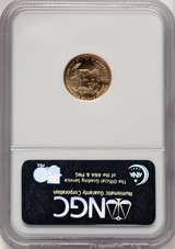 2006-W $5 Tenth-Ounce Gold Eagle ER Blue NGC MS70 (778040003)