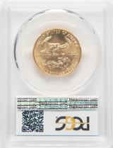 1996 Gold Eagle 1/2 oz Blue Gradient PCGS MS69