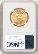 1987 Gold Eagle 1/2 oz Brown Label NGC MS69