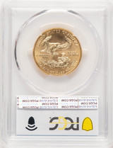 2000 Gold Eagle 1/2 oz Blue Gradient PCGS MS69