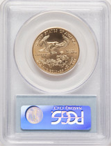2001 Gold Eagle 1/2 oz Blue Label PCGS MS69