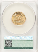 1995 Gold Eagle 1/4 oz Non Designation CACG MS69