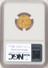 1911 $2.50 Indian Quarter Eagle NGC MS63 (779070035)