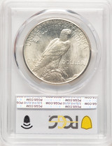 1926 CAC Peace Dollar PCGS MS65+