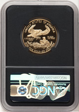 1998-W Proof Gold Eagle 1/2 oz Anna Cabral Prestige Treasurer Series NGC PF70