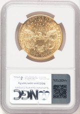 1892-CC $20 Liberty Double Eagle NGC AU58 (780662001)