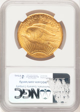 1908-S $20 Saint-Gaudens Double Eagle NGC MS63
