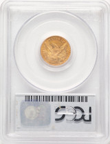 1852 $2.50 Liberty Quarter Eagle PCGS AU55 (780514007)
